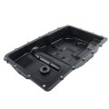 Transmission Oil Pan With Drain Plug Gasket Replacement For 200 2011-2014 40tes Trans Lk4z-7a194-b 