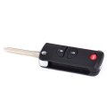 Beler 2 1 Button Folding Flip Remote Key Keyless Shell Case Fob Fit For Chrysler Dodge Jeep