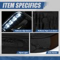 Auto Dynasty Led Headlights Assembly With Bumper Lamps And Corner Lights Compatible Ford F150 F250 F350 Ld Bronco 1992-1996
