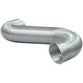 Deflect-o A045 9 Semirigid Aluminum Duct 5-feet Silver 
