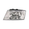 Headlight Assembly For Mercury Grand Marquis 2003 2004 Driver Side Chrome Housing Replacement 3w3z 13008fa Fo2502187 Halogen 