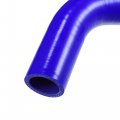 X Autohaux 2 Pcs Blue Silicone Radiator Coolant Hose Pipe Tubing For Honda Integra Type R Dc5 K20a