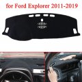 Kaitian 1pcs Non-slip Dash Coverboard Sun Visor Mat Dash Carpet For Ford Explorer 2011 2012 2013 2014 2015 2016 2017 2018 2019