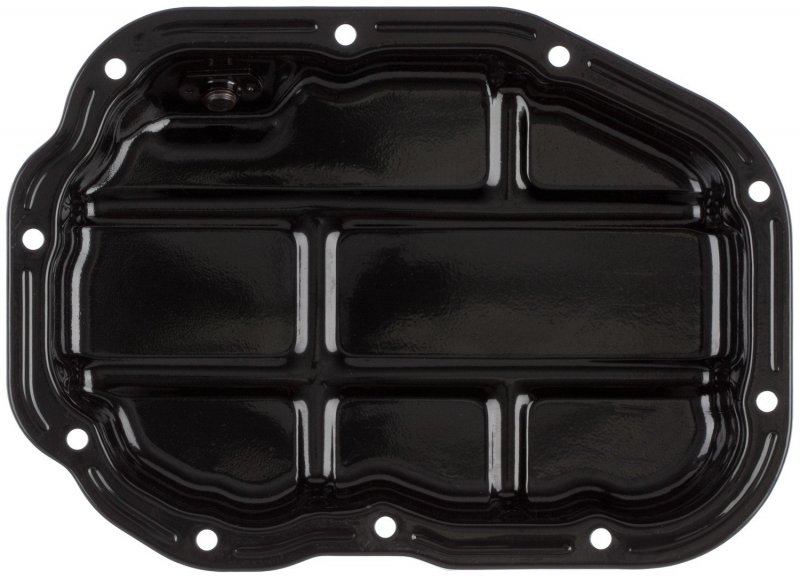 103157 Engine Oil Pan With High Temp Powder Coating And Oe Specified Baffles Includes Hardware Drain Plug