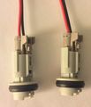 2x Connectors Socket Bulb Side Light Harness Pigtail For Auto Van Car Truck T10 
