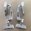 Chrome Adjustable Base Mirrors Rearview For Suzuki Hayabusa Gsx1300r 99-12