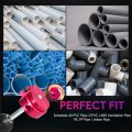 2 In Head Plastic Pipe Fitting Reamer With 3 8 Hex Shaft Pvc Saver For Sch40 Abs Cpvc Water Drain And Vent Lines Fits Standard