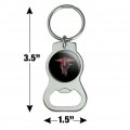 Graphics More Texas Tech University Secondary Keychain With Bottle Cap Opener