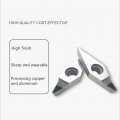 1pcs Ziyi Vcmt2205pcd Vcmt110302pcd Diamond Carbide Insert For Copper And Aluminum