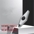 1pcs Ziyi Vcmt2205pcd Vcmt110302pcd Diamond Carbide Insert For Copper And Aluminum