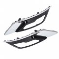 Labwork Front Left Right Side Passenger Driver Fog Light Cover Bezel Replacement For 2017 2018 Ford Fusion