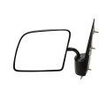 Door Mirror For Ford E 150 350 Econoline Club Wagon 1994 2000 Driver Side Manual Adjust Non Heated Textured Flat Glass 