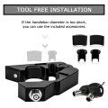 Psler Motorcycle Handlebar Lock A Grip Throttle Brake To Secure Motorcycles Mopeds Scooters Atv Street Bike Dirt Motorbike