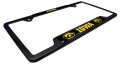 Iowa Alumni Black License Plate Frame