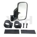 Xkh Group Mirror Set Utv Side View High Impact Break Away Convex 1 5 8 2 Roll Cage