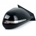 Spieg Passenger Side Mirror Replacement For Hyundai Sonata 2015-2017 Power Heated Turn Signal Light Bsm Paintable Black 8pin