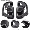Ecotric Fog Lights W Swith Bulbs Replacement Compatible With 2009-2012 Dodge Ram 1500 2010-2018 2500 3500 For 55372734aa