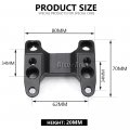 T-max 560 2022 2023 New Motorcycle Handlebar Riser Handle Bar Raiser Clamp Backs Black For Yamaha Tmax T-max560 Tmax560