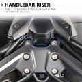 T-max 560 2022 2023 New Motorcycle Handlebar Riser Handle Bar Raiser Clamp Backs Black For Yamaha Tmax T-max560 Tmax560