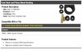 Front Rack And Pinion Mount Bushing Compatible With 2000-2006 Toyota Tundra With Rear Stabilizer Bar