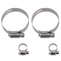 Car Radiator For Honda Accord 2 3l 1998 2002 Aluminum Engine Coolant With 4 Pcs Oil Hose Clamps