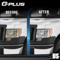 G-plus Front Headlight Lenses Cover Compatible With Ford F150 2009 2010 2011 2012 2013 2014 Left Right Side 1 Pair Clear Lens
