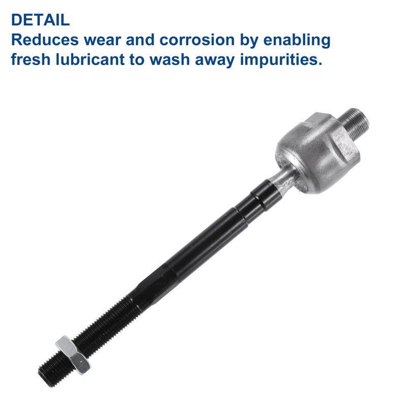 Acropix Front Inner Tie Rods Replacement Fit For Nissan Altima Pack Of 2 Black
