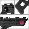 Auto Dynasty Lx1042106 Front Bumper Cover Support Brackets Compatible With Lexus Ct200h 2011-2017 Driver Left Side Polished