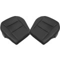 Front Driver And Passenger Side Bottom Replacement Seat Covers Black Microfiber Leather For Mercedes Benz Cla200 Cla250 2014 