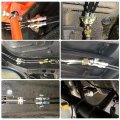 Universal Rear Parking Brake Cable Kit Emergency Disc Drum 330-9371