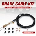 Universal Rear Parking Brake Cable Kit Emergency Disc Drum 330-9371