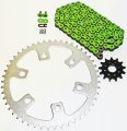 Fits Honda Crf450x 450 X Green O Ring Chain And Sprocket 14 51 116l 