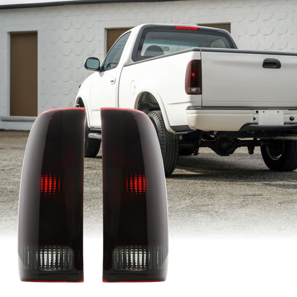 Usr 97-03 F150 Tail Light A Replacement Lamps Set Left Right For 1997-2003 Ford F-150 1999-2007 F-250 F-350 F-450 F-550 Super