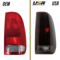 Usr 97-03 F150 Tail Light A Replacement Lamps Set Left Right For 1997-2003 Ford F-150 1999-2007 F-250 F-350 F-450 F-550 Super