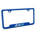 Jeep 4xe Blue Carbon Fiber Texture Abs Plastic License Plate Frame Officially Licensed 12 In X 6 Tcfbl