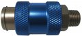 Npt Sliding Sleeve In Line Air Shut Off Valve For 0 25 Lines Aluminum Construction Af-60280 