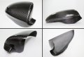 Direct Add-on Carbon Fiber Side Mirror Covers Caps Pair Compatible For 2012-2017 Bmw F10 M5