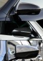 Direct Add-on Carbon Fiber Side Mirror Covers Caps Pair Compatible For 2012-2017 Bmw F10 M5