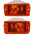 Evan Fischer Turn Signal Light Set Of 2 For 2001-2006 Jeep Tj Fits Wrangler Driver And Passenger Side 