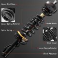 A-premium Front Pair Complete Struts With Coil Springs Compatible Tesla Model 3 2017 2018 2019 2020 2021
