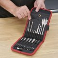 Trend 30-piece Quick Release Screwdriver Bit Set 1 4 Inch Hex Shank Heavy Duty Tool Holder Magnetic Qr Set