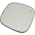 Heated Mirror Glass Pair For Dodge Ram 1500 2005 2006 2007 2008 Driver And Passenger Side Flat With Backing Plate 68003025aa 