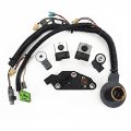 6pcs 4t65e Transmission Solenoid Kit G4t65e With Harness For Chevrolet Malibu 2003 2011 Buick Pontiac Oldsmobile And Volvo Part 