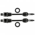 Caltric Rear Left And Right Cv Joint Axle With Bearing Compatible Yamaha Kodiak 450 Yfm450fa 4x4 2005-2006