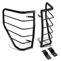 Ford F-150 12th Gen Pair Of Bolt-on Rear Tail Brake Light Guards Black 
