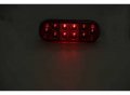 Optronics 4 Pack 6 Oval Red Led 10 Diode Stop Turn Tail Light Waterproof Stl72rb