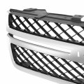 Non Z71 Package Gm1200639 Factory Style Front Grill Grille Assembly With Chrome Shell And Black Diamond Mesh Insert For Chevy
