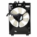 Ho3113128 Factory Style Radiator Cooling A C Condenser Fan Assembly Compatible With Honda Pilot 2wd 2009-2015 12v Black