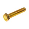 Hex Bolts Steel Yellow Zinc Finish Grade 8 Coarse Thread 1 2-13 By 5 In Head Drive 2 Pieces Alx-pau-rb-960-425d-cl360a50 