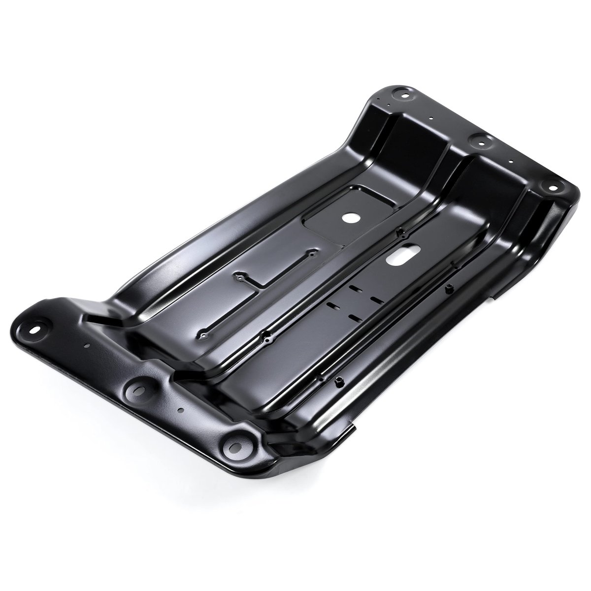 Transmission Skid Plate Crossmember For 2003-2006 Jeep Wrangler Tj Steel Black Powder Coated